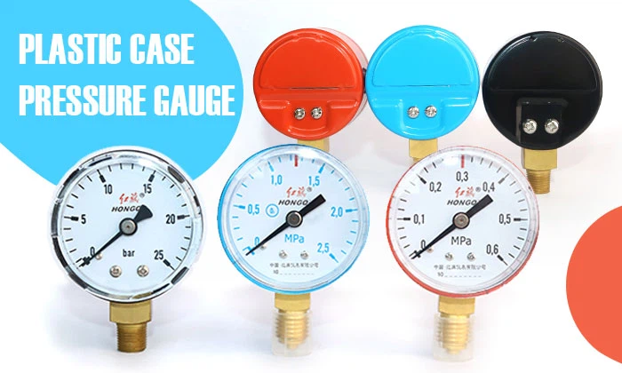 Plastic-Case-Cheap-Oxygen-General-Pressure-Gauge1 Plastic-Case-Cheap-Oxygen-General-Pressure-Gauge1