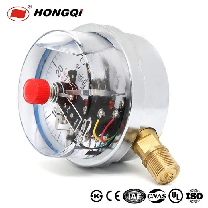 100mm Electric Contact Pressure Gauge Of Shakeproof