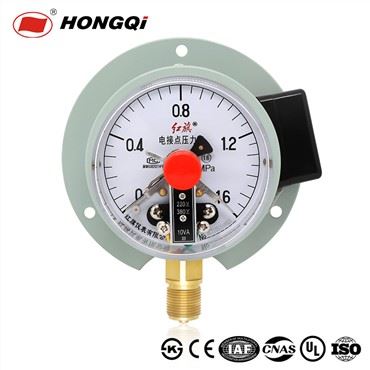YX-100T električni kontaktni mjerač temperature s prirubnicom
